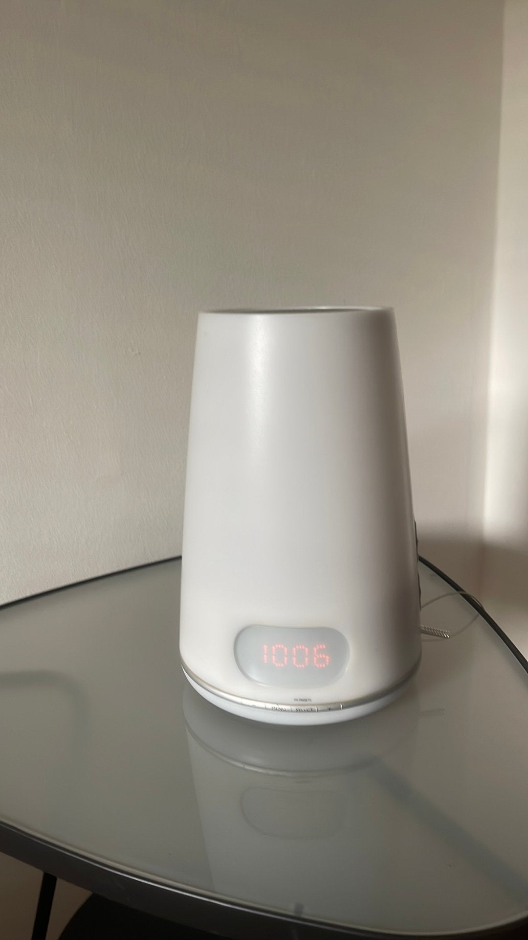 Réveil lumineux simulateur d’aube Philips HF3470, Elektronische apparatuur, Ophalen, Zo goed als nieuw, Digitaal
