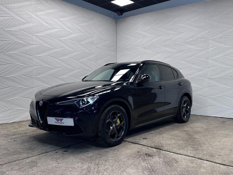 Alfa Romeo Stelvio .2 JTDM*AUT*SPRINT*PANO*NAVI*ACC*KEYLESS*, Autos, Euro 6, Entreprise, Noir, 5 portes