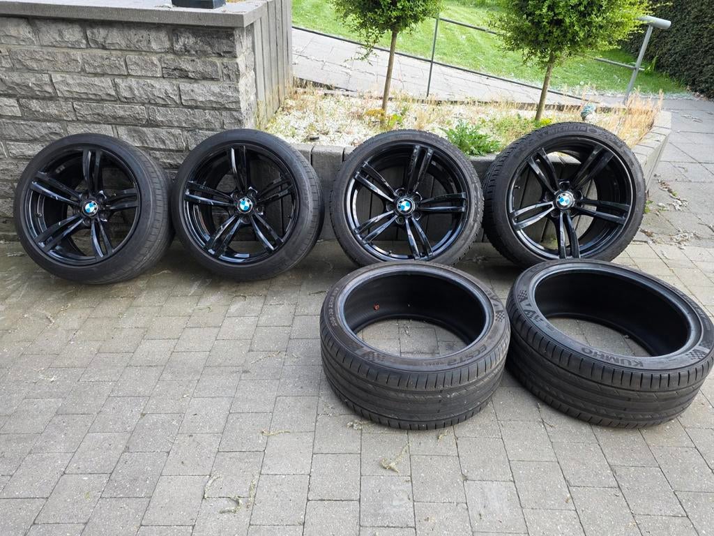 Originele BMW 19”Velgenset 437M tmps - 245/40/19 - 275/35/19, Auto-onderdelen, Band(en), Zomerbanden, Ophalen, 19 inch