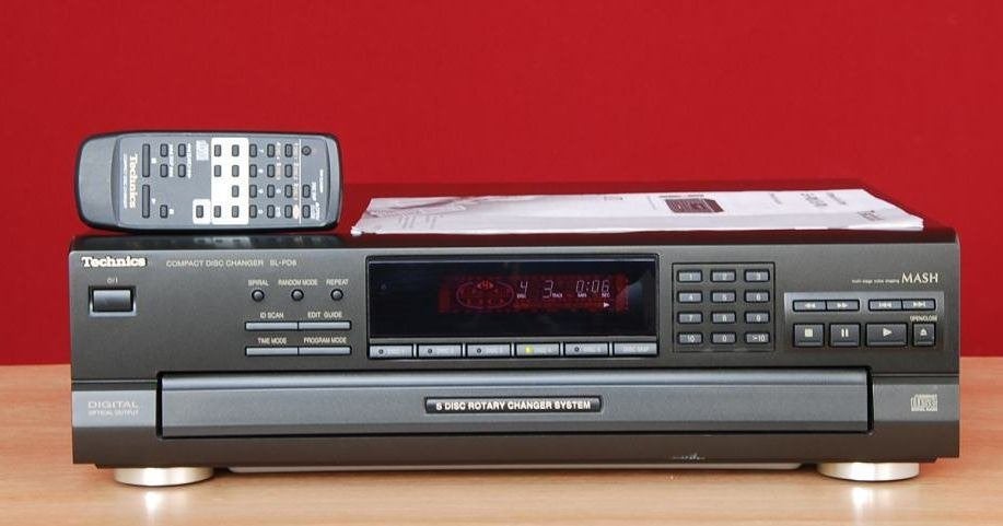 Technics sl-pd8. Changeur de CD rotatif à 5 disques, TV, Hi-fi & Vidéo, Enlèvement, Utilisé, Stéréo, Autres marques