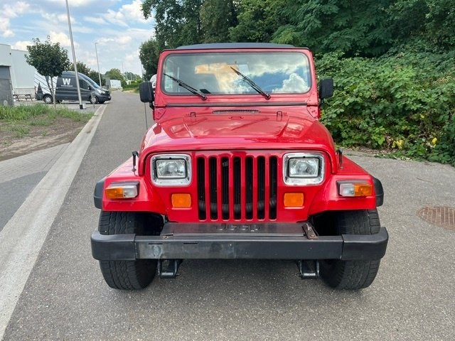 Jeep Wrangler oldtimer in PERFECTE staat ...., Auto's, Oldtimers, 4 zetels, Zwart, Bedrijf, Handgeschakeld