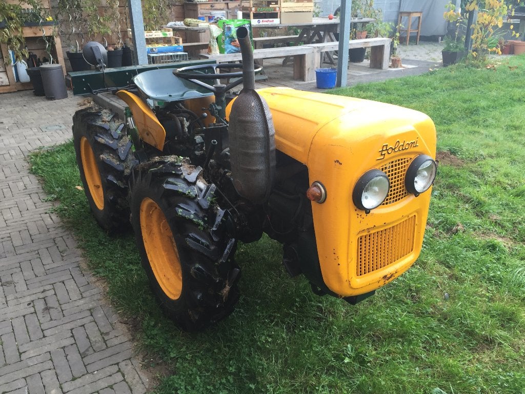 Tracteur Oldtimer de 1969 de la marque Goldoni, Enlèvement, Utilisé