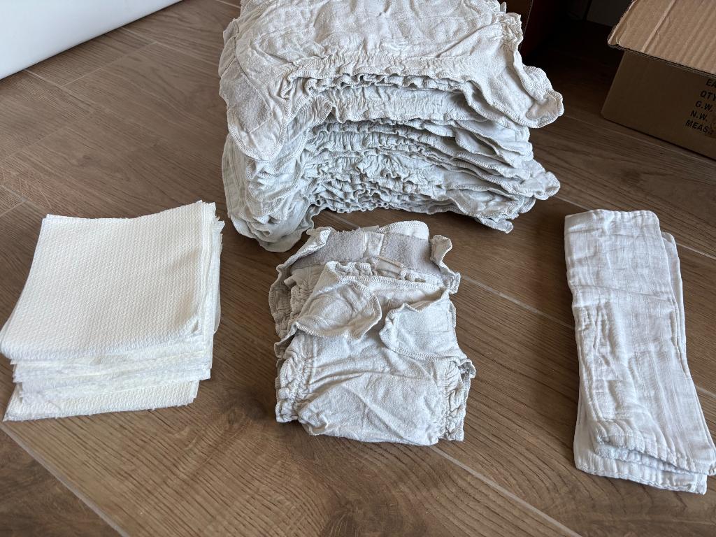 Wasbare luiers Disana - ideaal vanaf newborn, Enfants & Bébés, Bains & Soins, Utilisé, Autres types, Enlèvement