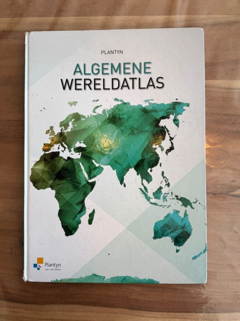 Atlas, Boeken, Gelezen, Plantyn, Ophalen of Verzenden, Landkaart