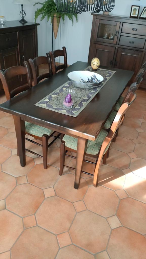 table à manger, Enlèvement