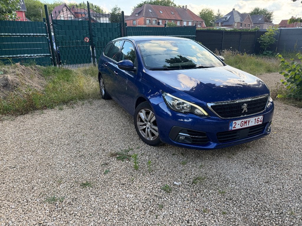 Peugeot 308 blue hdi1.5 bouw11/2019, 75 kW, Achat, Noir, 5 portes