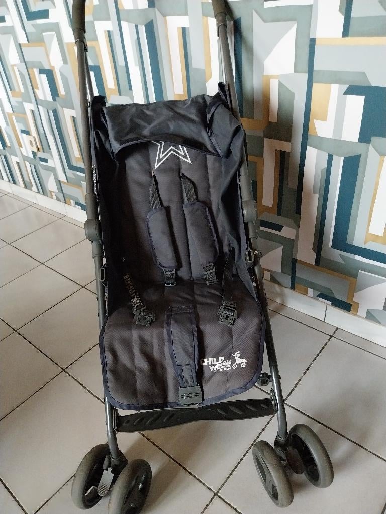 kinderwagen met meerdere posities, Kinderen en Baby's, Buggy's, Gebruikt, Overige merken, Verstelbare rugleuning, Ophalen