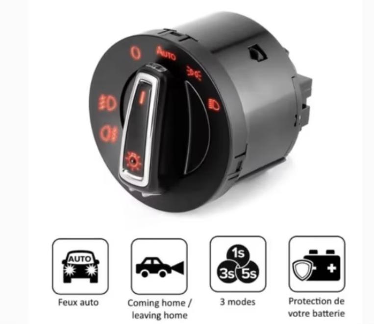 Kit allumage feux auto sur Volkswagen, Auto diversen, Tuning en Styling, Verzenden