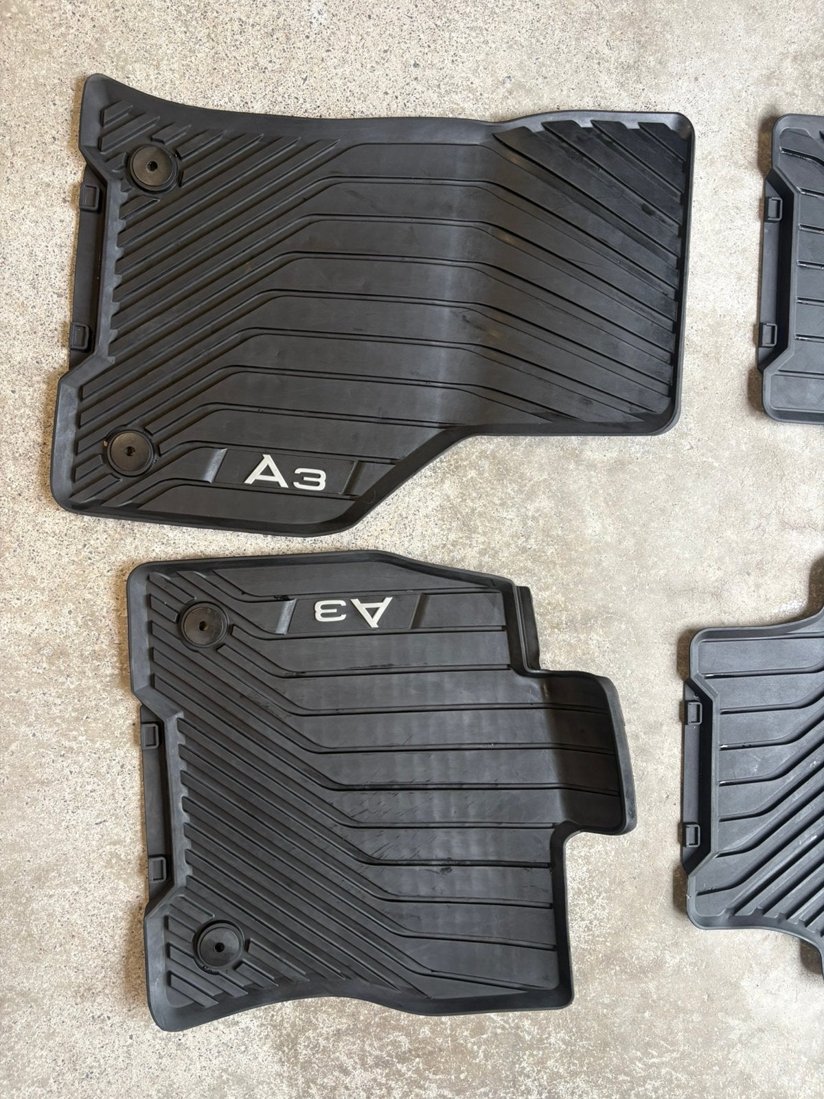 Audi A3 rubber matten zo goed als nieuw, Ophalen of Verzenden, Zo goed als nieuw