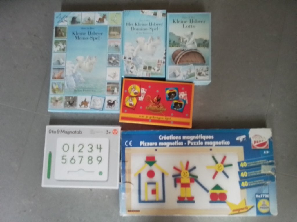 3+ spellen 6 stuks, Ophalen, Zo goed als nieuw