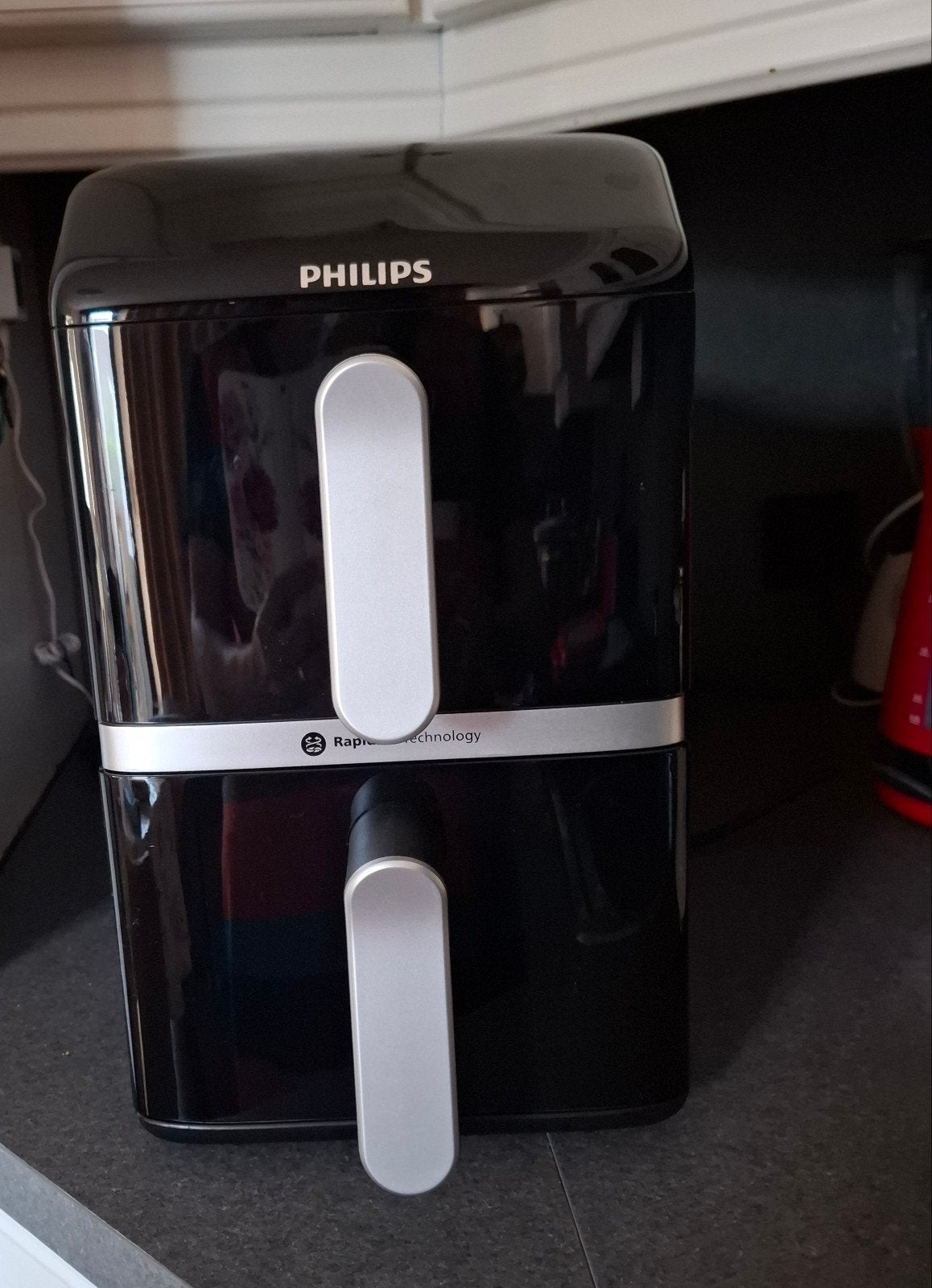 Air fryer plus 2 kookboeken, Ophalen, Zo goed als nieuw