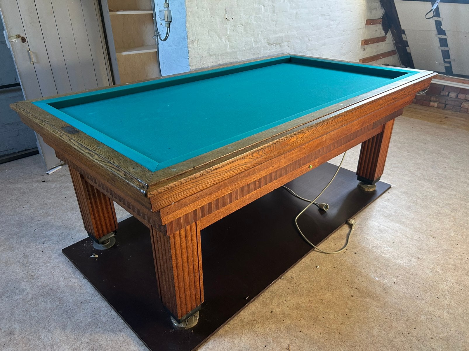 Biljarttafel, Sports & Fitness, Billards & Billards américains, Enlèvement, Comme neuf, Table de billard