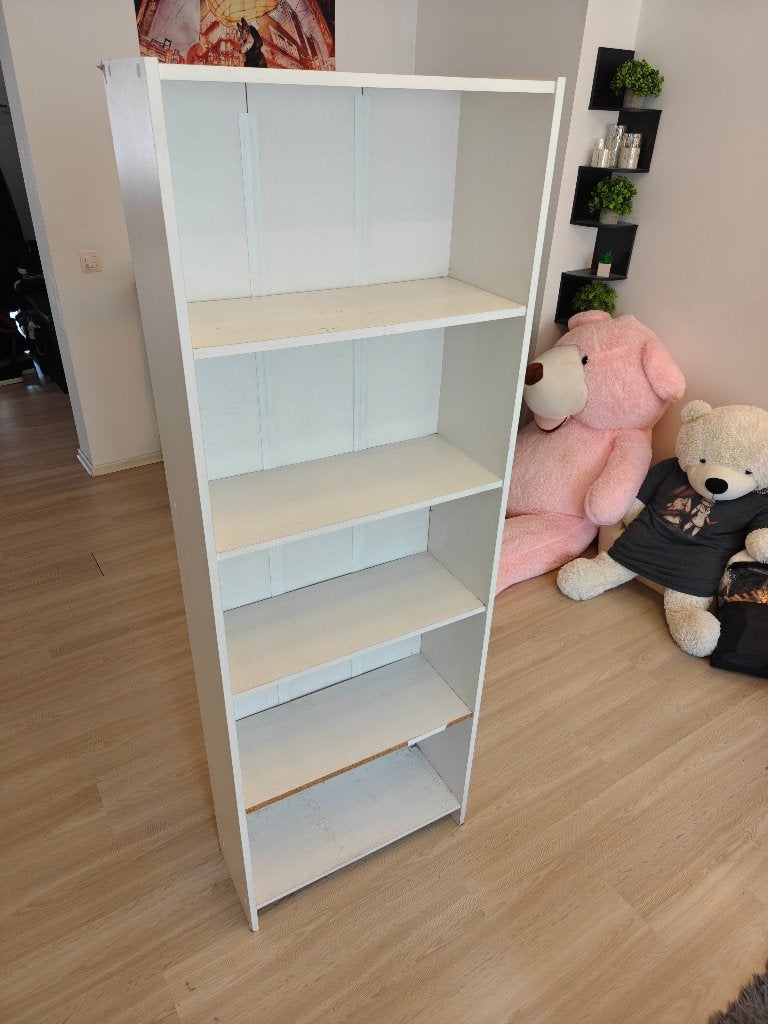 Bibliothèque clouée, 25 à 50 cm, Avec tablette(s), Utilisé, 50 à 100 cm