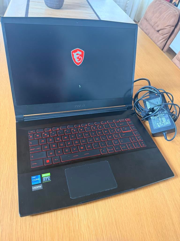 Msi Gf63 thin 11uc  PC Portable Gamer (RTX 3050), Enlèvement, Comme neuf, Gaming