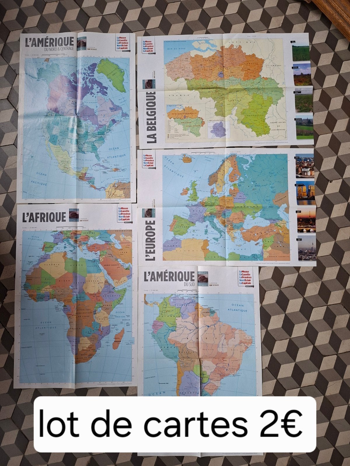 cartes, Divers, Enlèvement