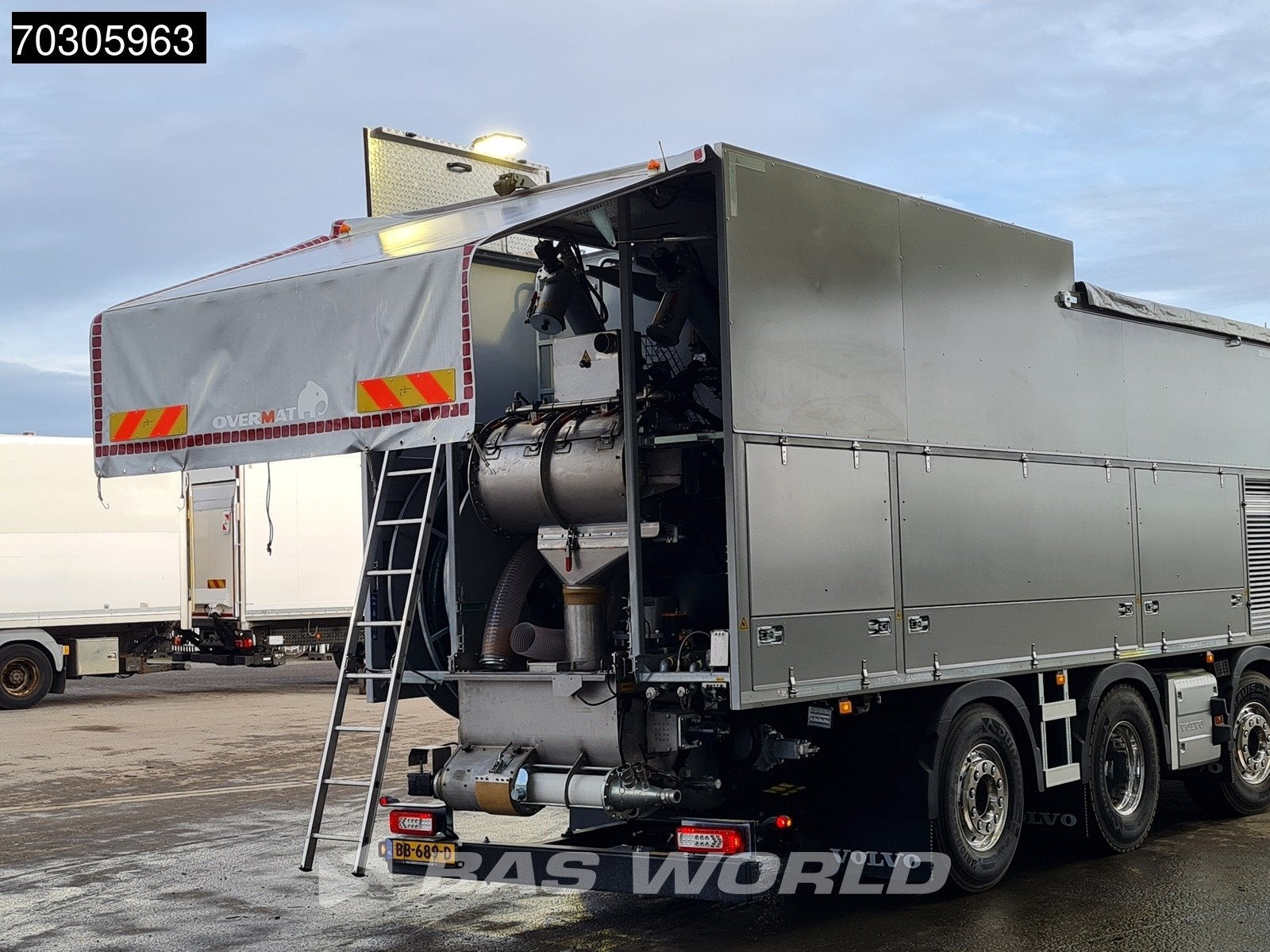 Volvo FM 460 8X2 NEW OVERMAT MSA 13.6.3 TWIN PTO Dry + Liqui, Achat, Euro 6, Entreprise, 338 kW