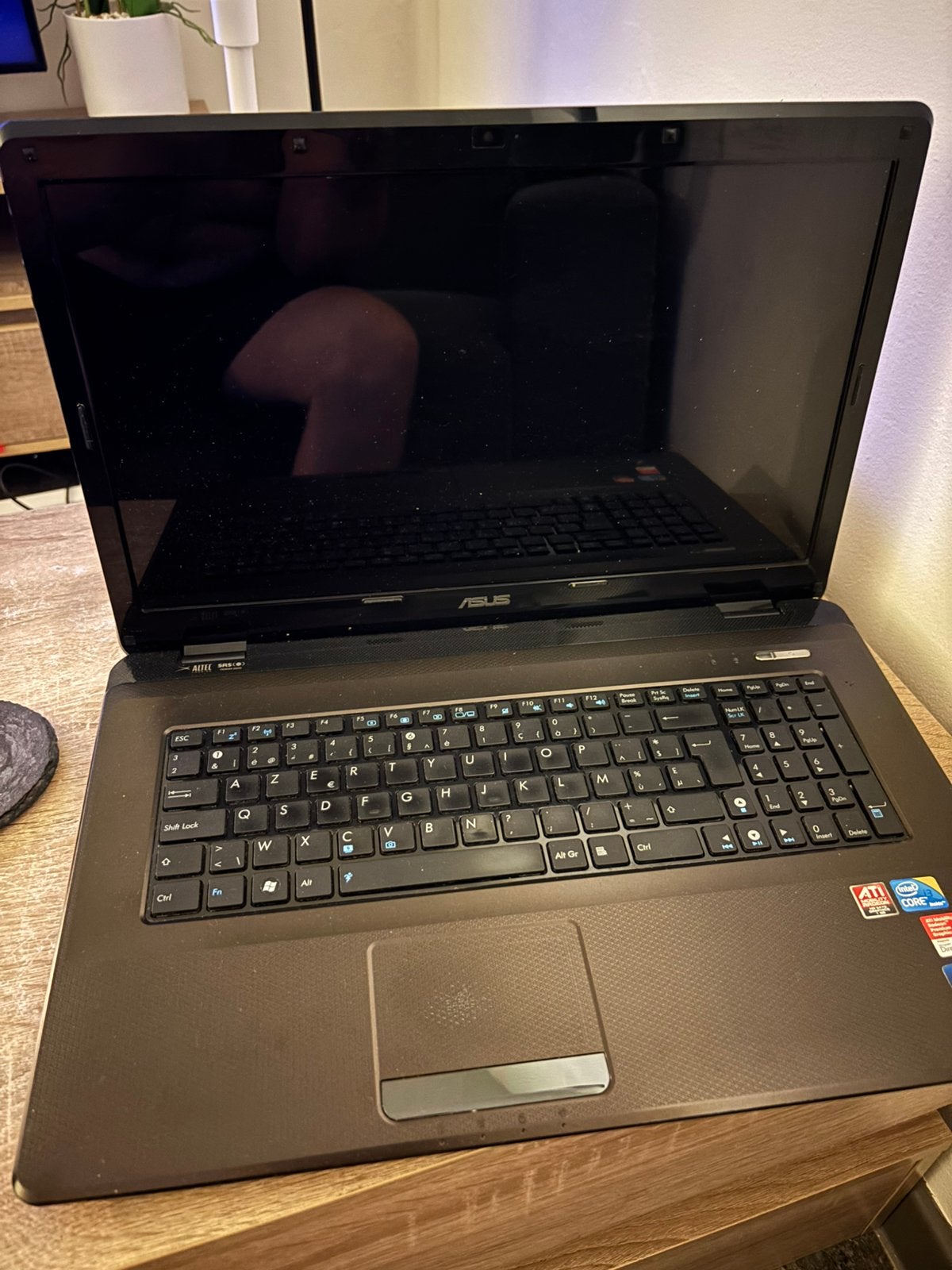 Asus laptop voor onderdelen, Enlèvement, Utilisé, HDD