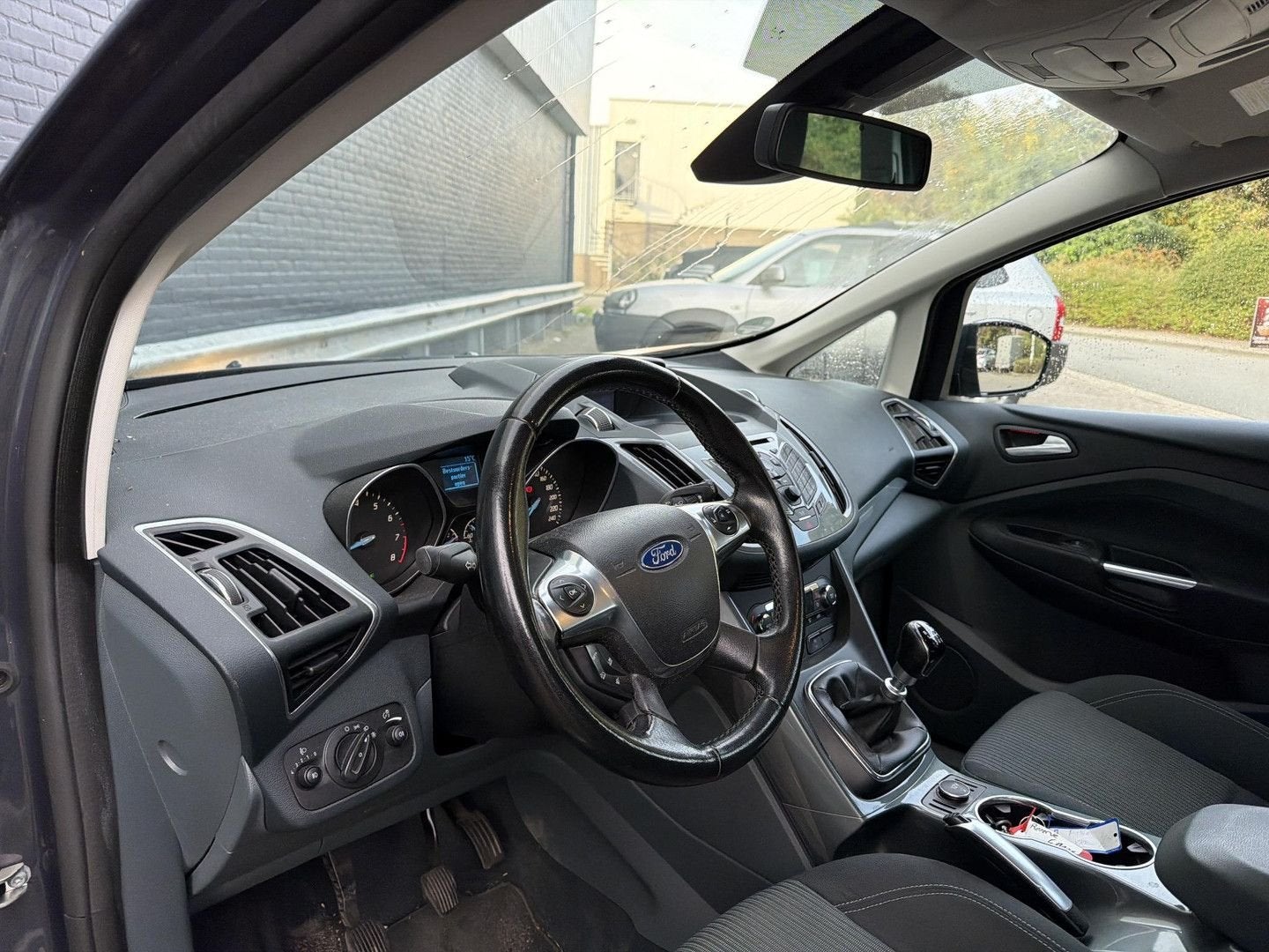 Ford C-Max 1.0 Titanium | Trekhaak | Climate | PDC | Navi |, Auto's, Monovolume, Verwarmde buitenspiegels, Bedrijf, Handgeschakeld