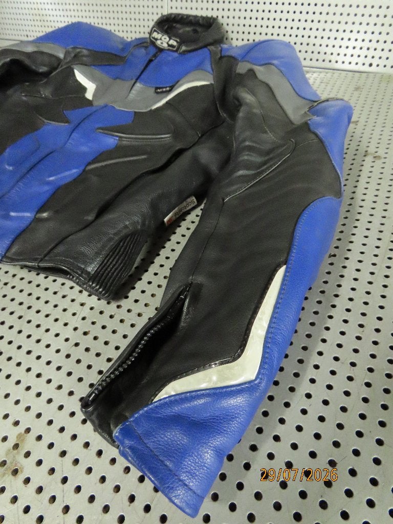 Veste de moto Nice & Tough MQP avec protection, taille 50, Motos, Seconde main, Enlèvement ou Envoi, MQP, Manteau | cuir