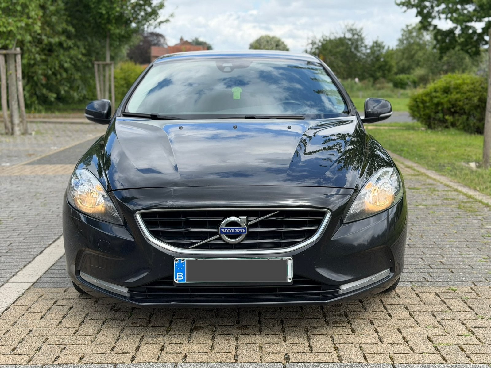 Volvo V40 1.6 D2 Bj12/2015 Pre Facelift! 214.000km's! EURO 5, Auto's, Volvo, Euro 5, Zwart, Bedrijf, 5 deurs