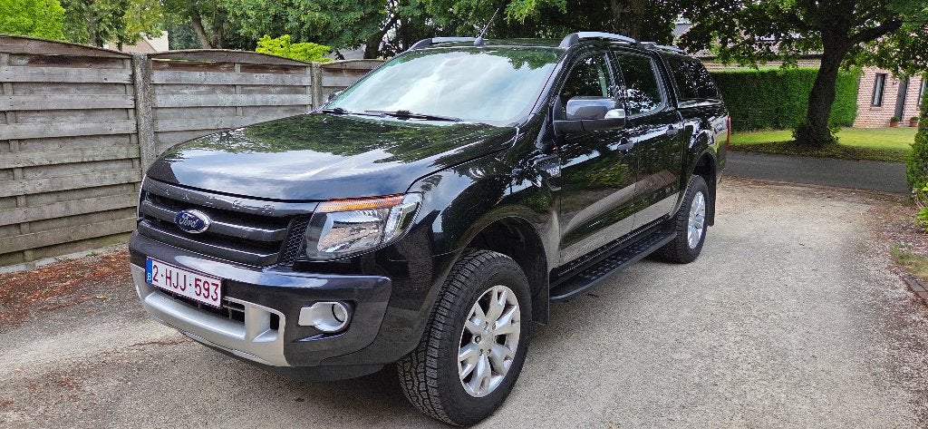 Ford Ranger Wildtrak 3.2 Automaat, Automaat, Parkeersensor, Zwart, Zwart