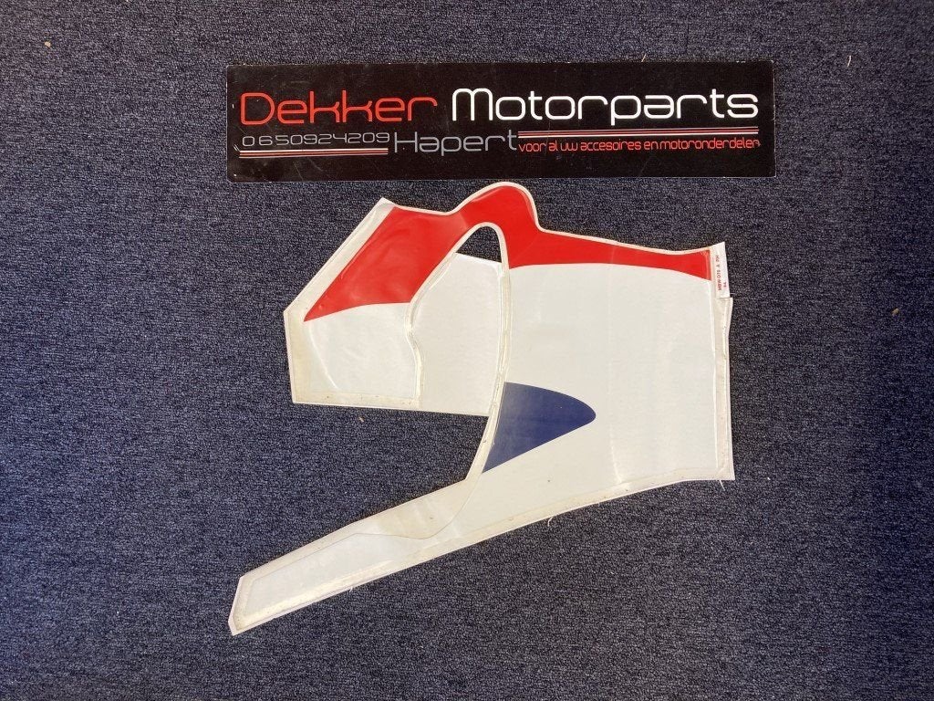 Sticker  R zijpaneel cbr600F pc35 bj 2001 2002 rood wit, -, Utilisé, -, -
