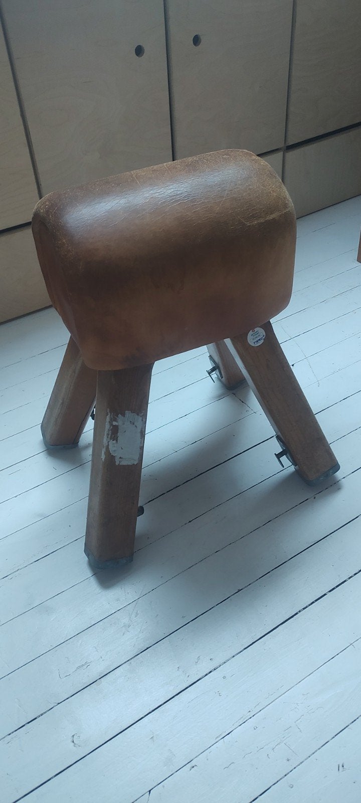 vintage retro turnbok veelgebruikt, Ophalen, Gebruikt, Materiaal