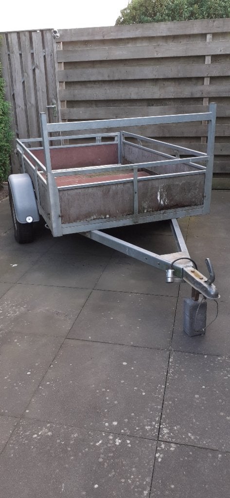 Aanhangwagen 2.00 x 1.25 m, Enlèvement, Utilisé