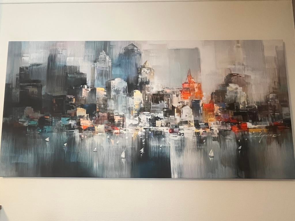 Groot canvas nieuw, Ophalen