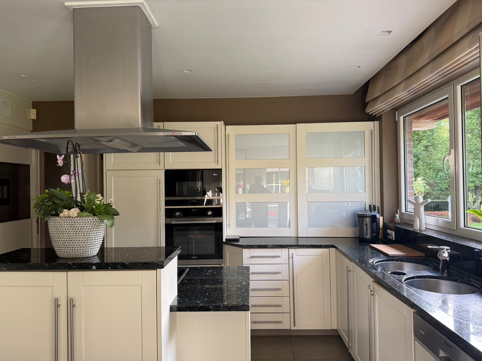 Keuken, Huis en Inrichting, Keuken | Complete keukens, Ophalen, Gebruikt, U-keuken, Graniet of Steen
