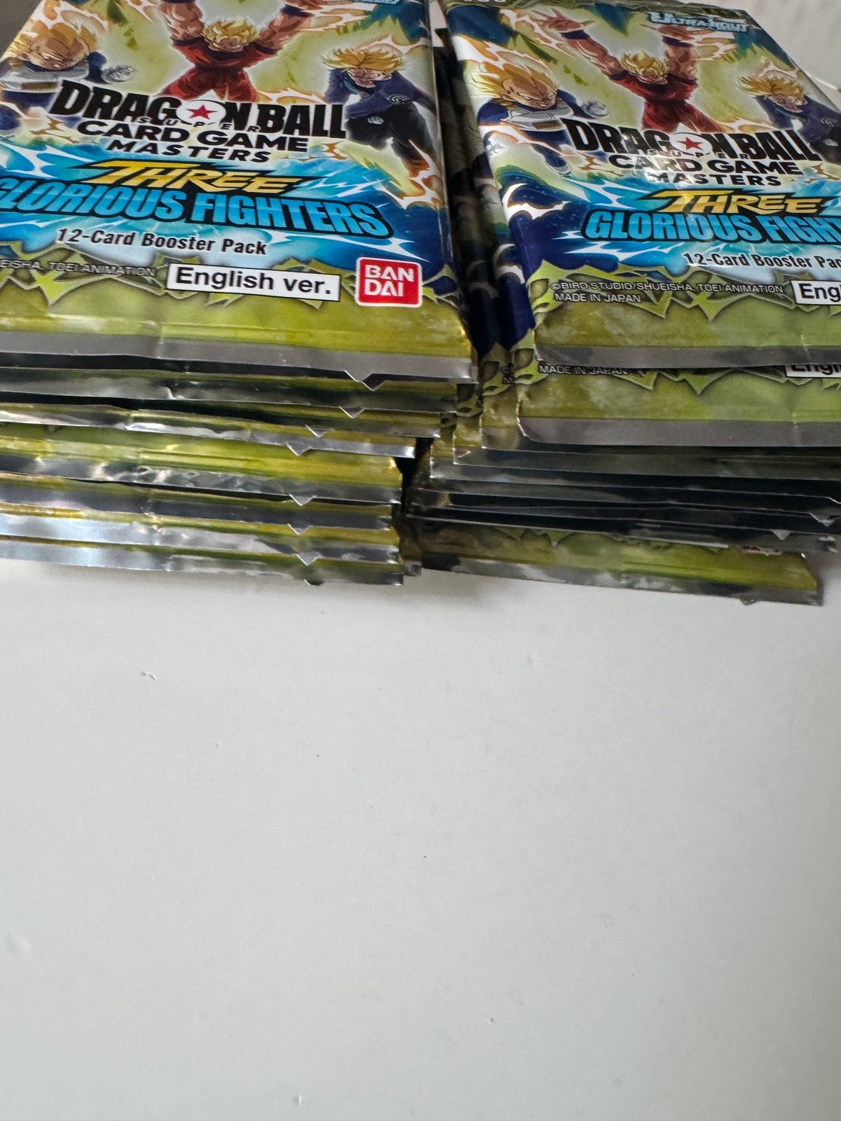 48 Dragon Ball BT30 boosters uit de Engelse editie, Ophalen of Verzenden, Zo goed als nieuw, Booster
