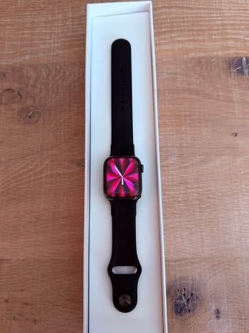 Apple Watch Series 9, Ophalen, Zwart, Apple Watch, Zo goed als nieuw