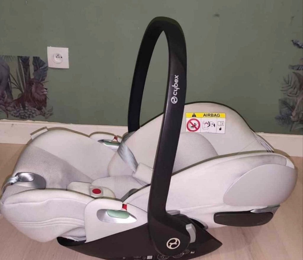 Cybex cloud t-i size (+adapters&regenhoes), Enlèvement, Utilisé, Autres marques, Ceinture de sécurité ou Isofix