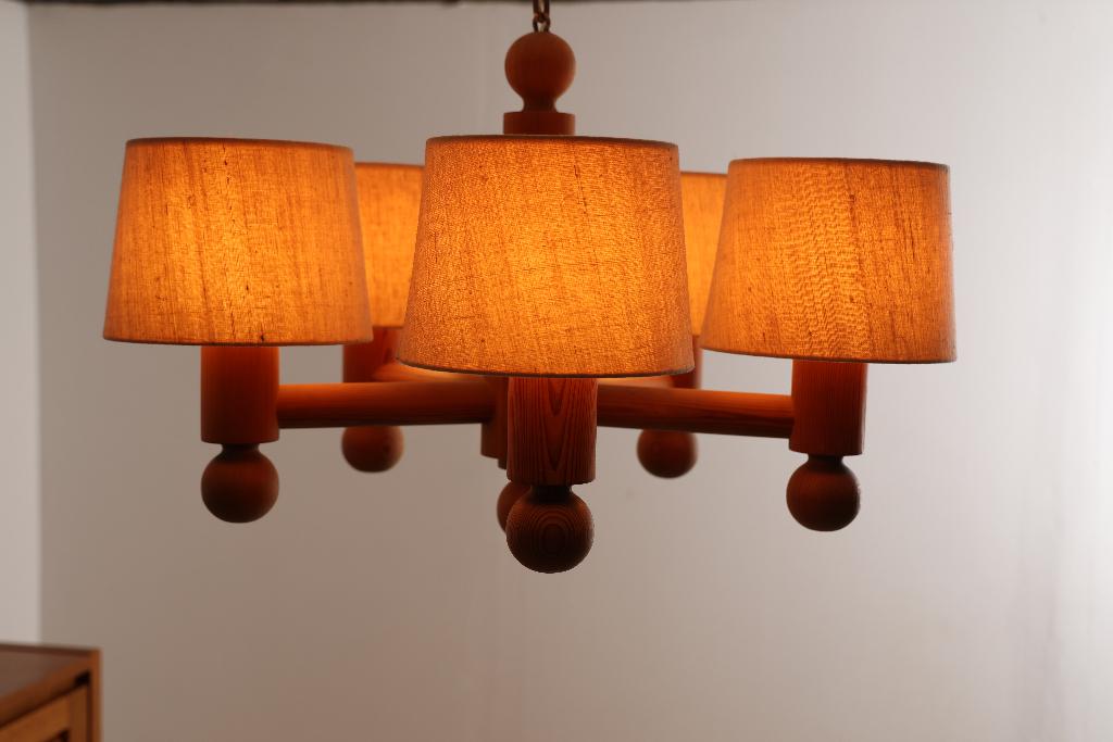 RAR Luxus Sweden vintage lampe 1960 Brutalist Pin design, Antiquités & Art, Enlèvement