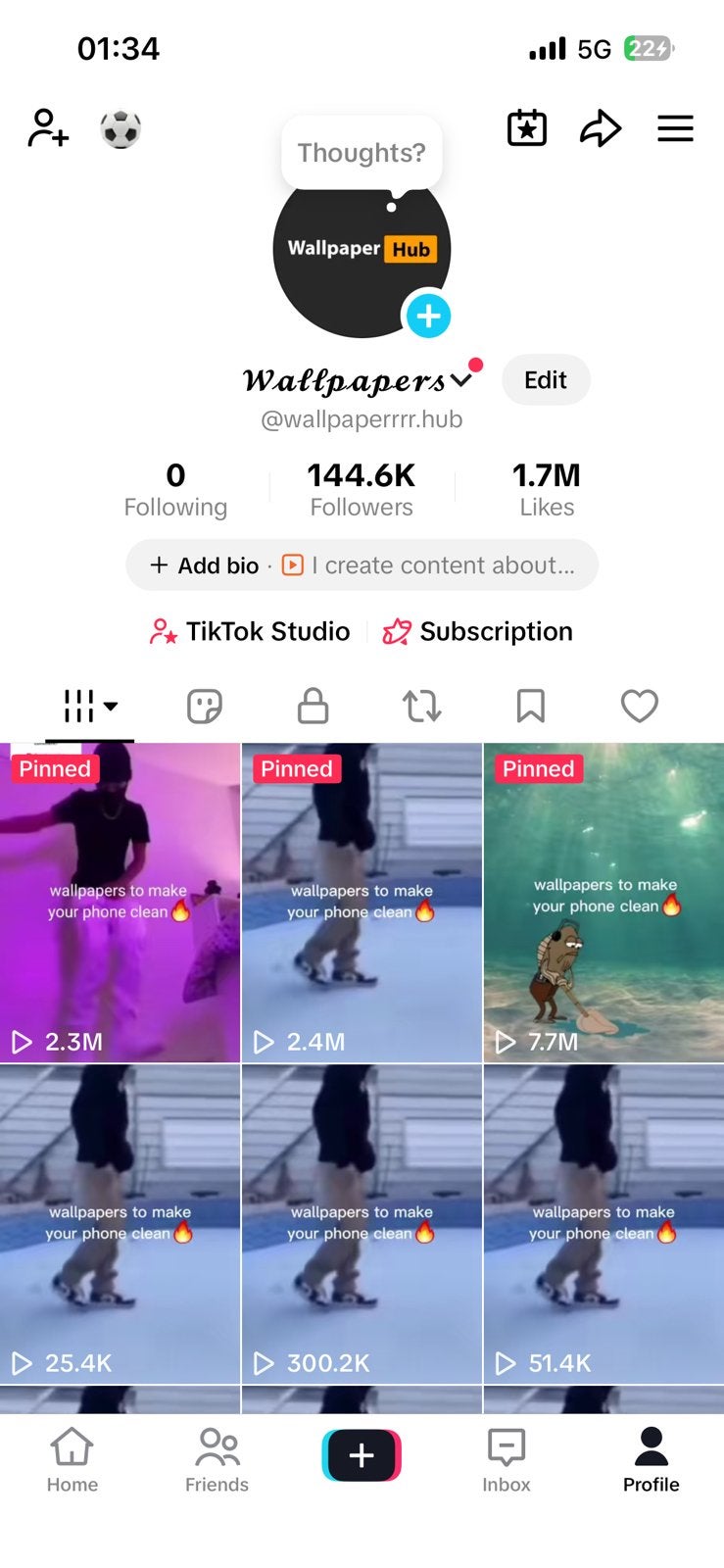 Tiktok account, Games en Spelcomputers, Games | Atari, Ophalen, Zo goed als nieuw, Overige modellen