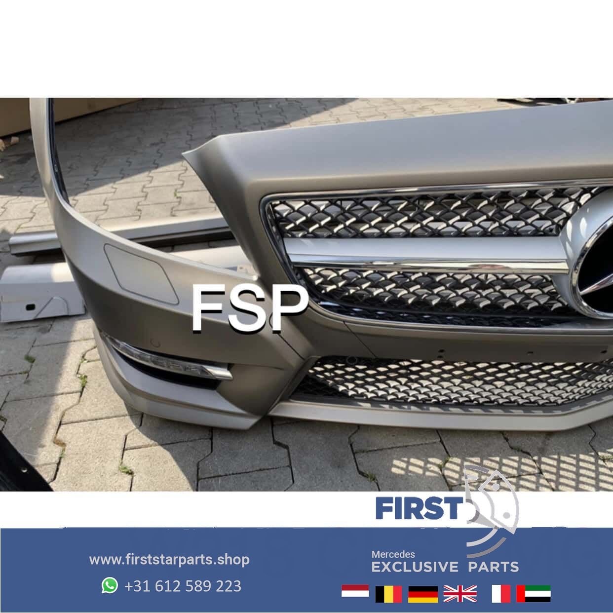C218 W218 X218 CLS AMG PAKKET ORIGINEEL BUMPER SET 2012-2015, Auto-onderdelen, Gebruikt, -, Ophalen of Verzenden, Bumper