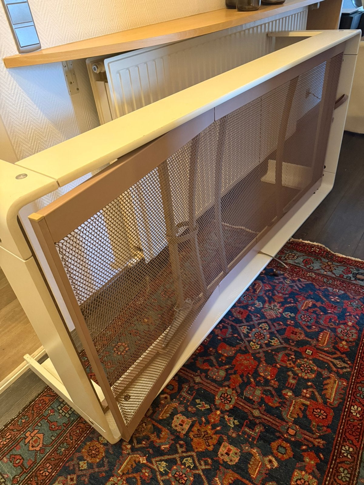 Eenpersoonsbed, Huis en Inrichting, Ophalen, 90 cm, Eenpersoons, Wit