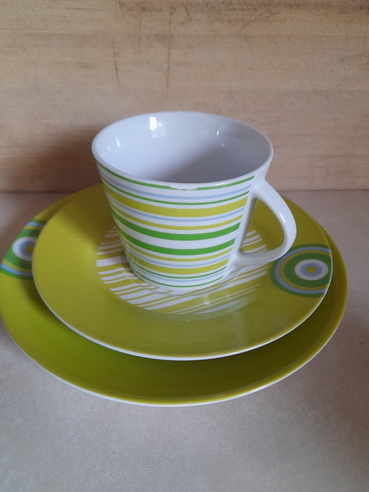 Koffie servies 6 delig, Ophalen of Verzenden, Bord(en)