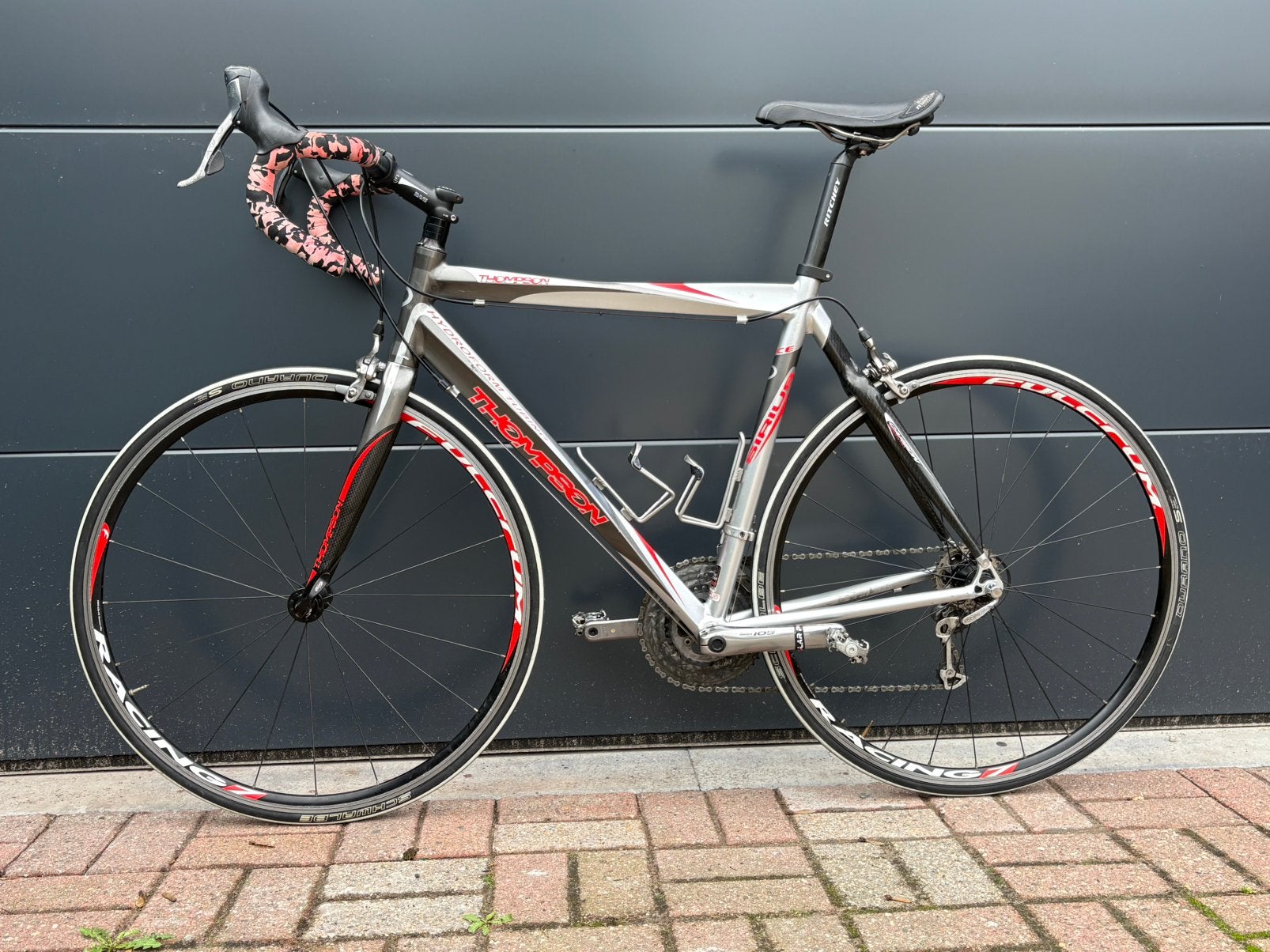 Koersfiets Thompson Sirius race, Frein sur jante, Aluminium, Comme neuf, 53 à 57 cm
