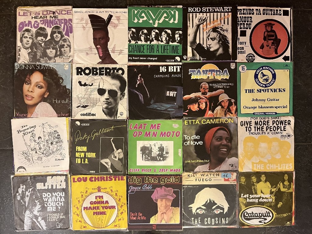 lot 220 singles - pop, rock, Nederlands, Frans,.., Cd's en Dvd's, Ophalen of Verzenden, Gebruikt, 7 inch, Pop