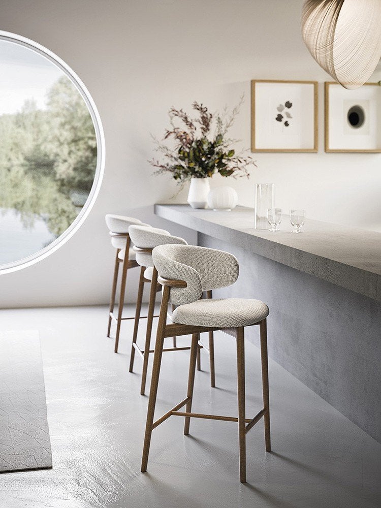 NIEUW in doos: 3 x Barstoel Oleandro Calligaris - ongebruikt, Huis en Inrichting, Ophalen, 60 tot 90 cm, Nieuw, 3 krukken