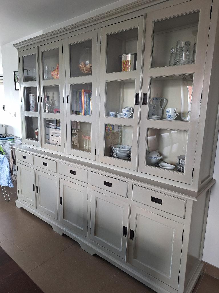 Buffetkast, Huis en Inrichting, Kasten | Buffetkasten, Ophalen, Met deur(en), 200 cm of meer, Zo goed als nieuw
