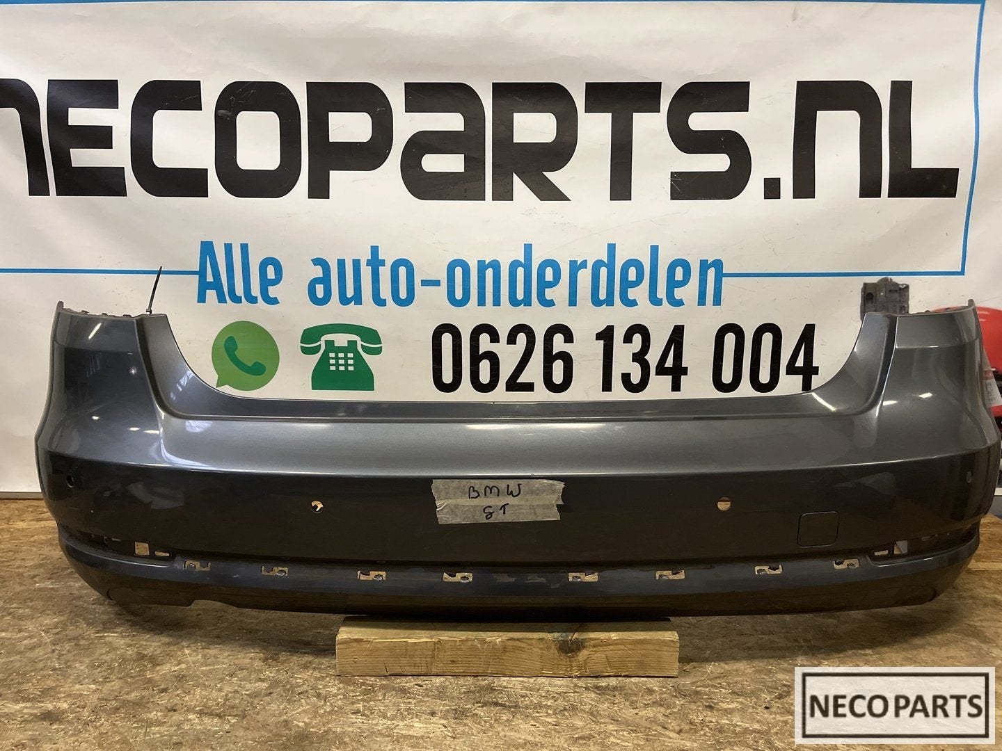 BMW 3 SERIE F34 GT ACHTERBUMPER ORIGINEEL, Auto-onderdelen, Gebruikt, -, -, Ophalen of Verzenden