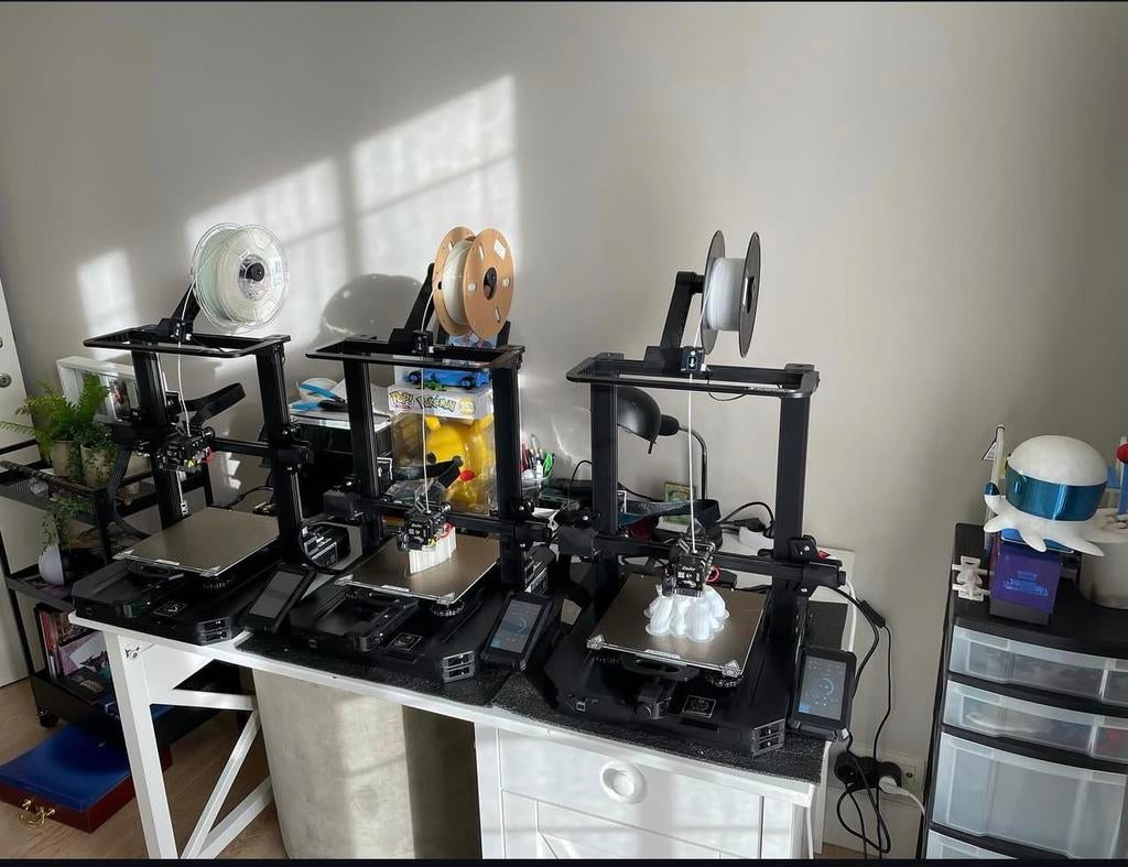3x creality ender 3 pro, Enlèvement, Utilisé