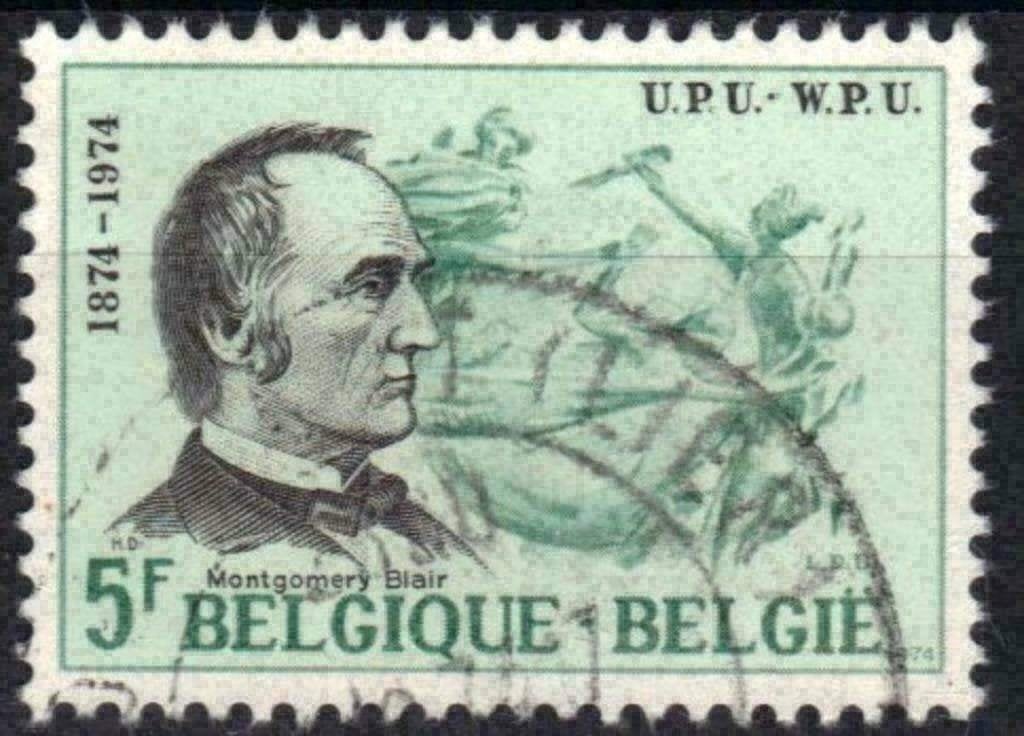 Belgique 1974 - Yvert 1725/OBP 1729 - Union postle uni (ST), Envoi, Affranchi, Oblitéré