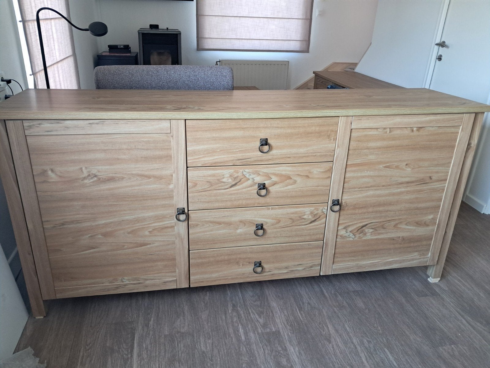 Eetkamer, Ophalen, Zo goed als nieuw, 4 tot 6 stoelen
