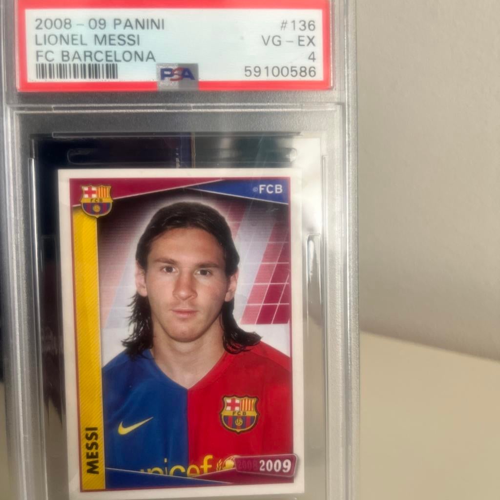 Pièce de collection Panini Messi, Enlèvement ou Envoi, Neuf, Autocollant