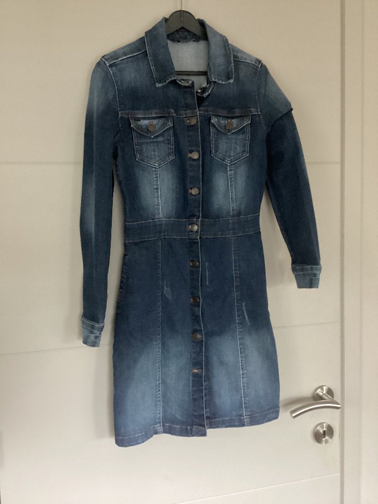 Jeanskleedje only maat 34, Kleding | Dames, Ophalen, Maat 34 (XS) of kleiner