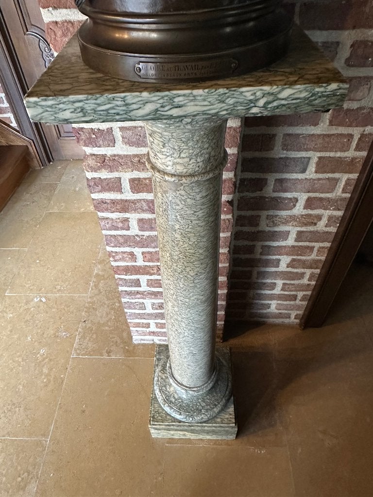 Pied/ colonne en marbre ancien style vintage, Antiquités & Art, Art | Peinture | Classique, Enlèvement