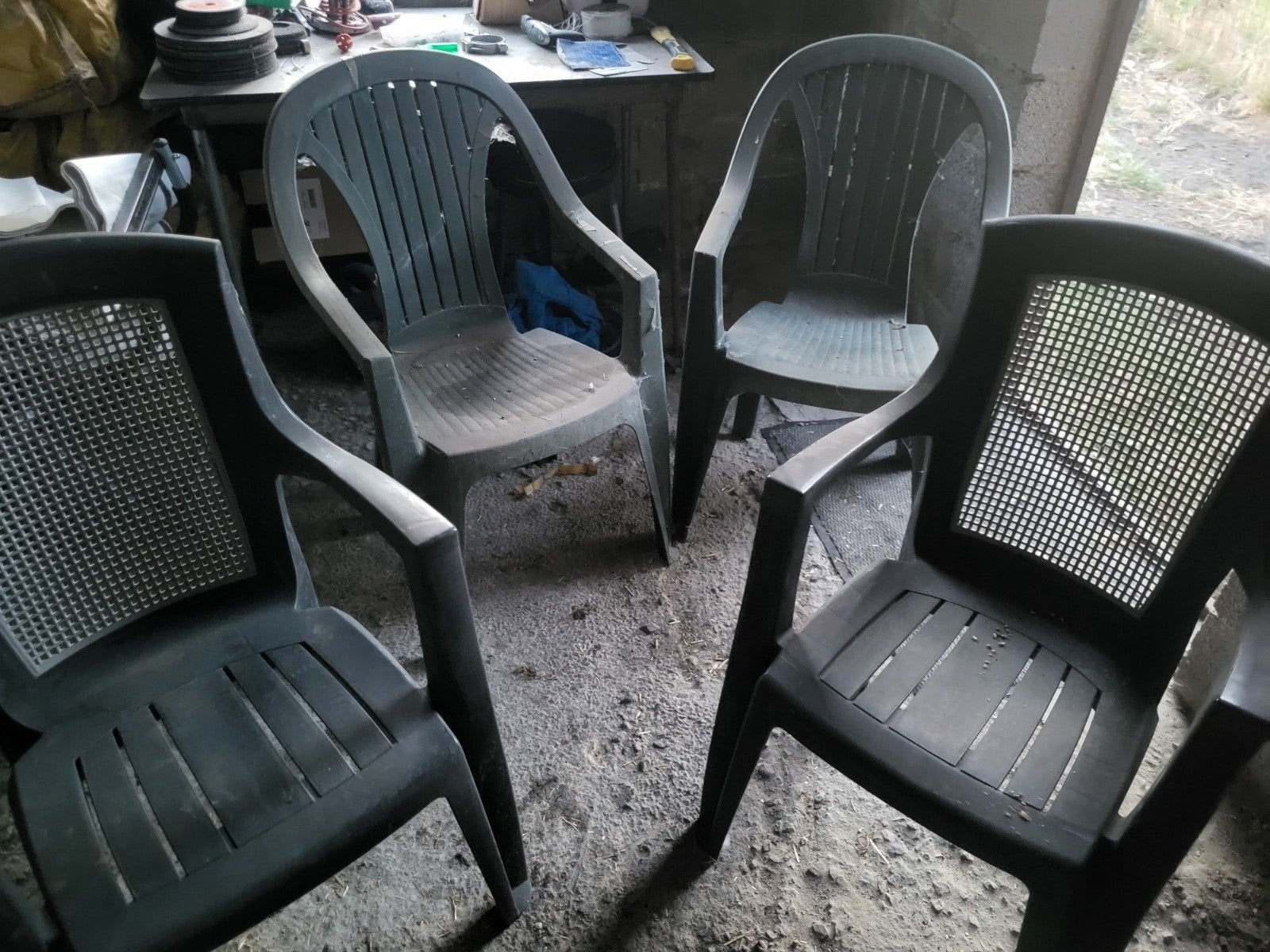 lot de 4 chaisse pour jardin, Jardin & Terrasse, Chaises de jardin